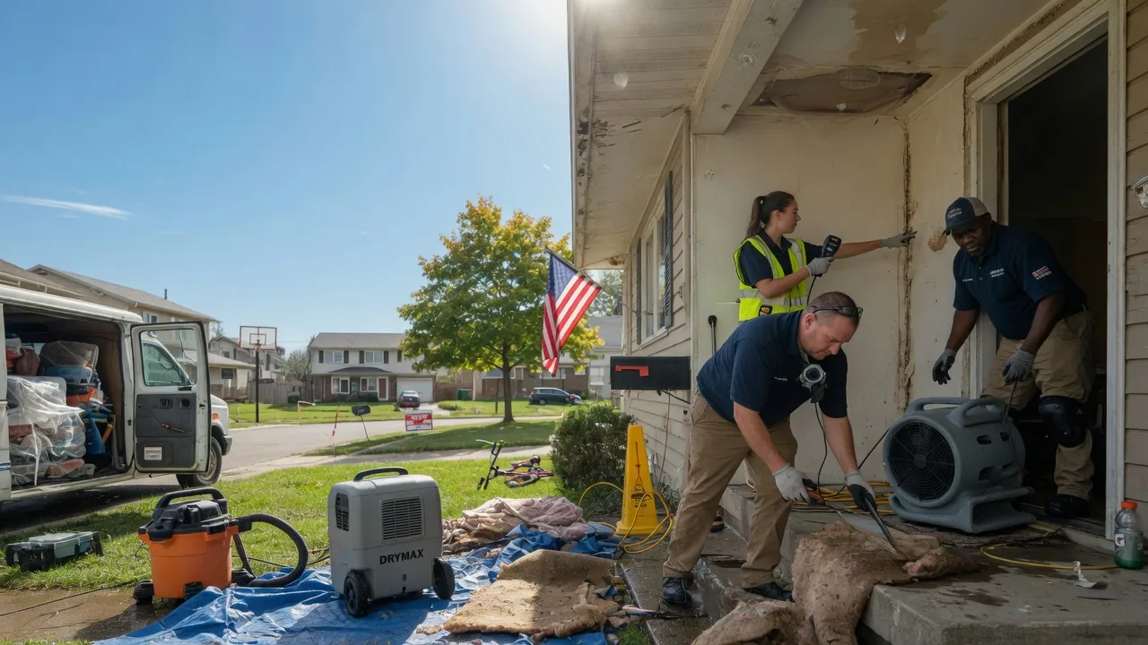 Water Damage Restoration in Springboro, PA near me